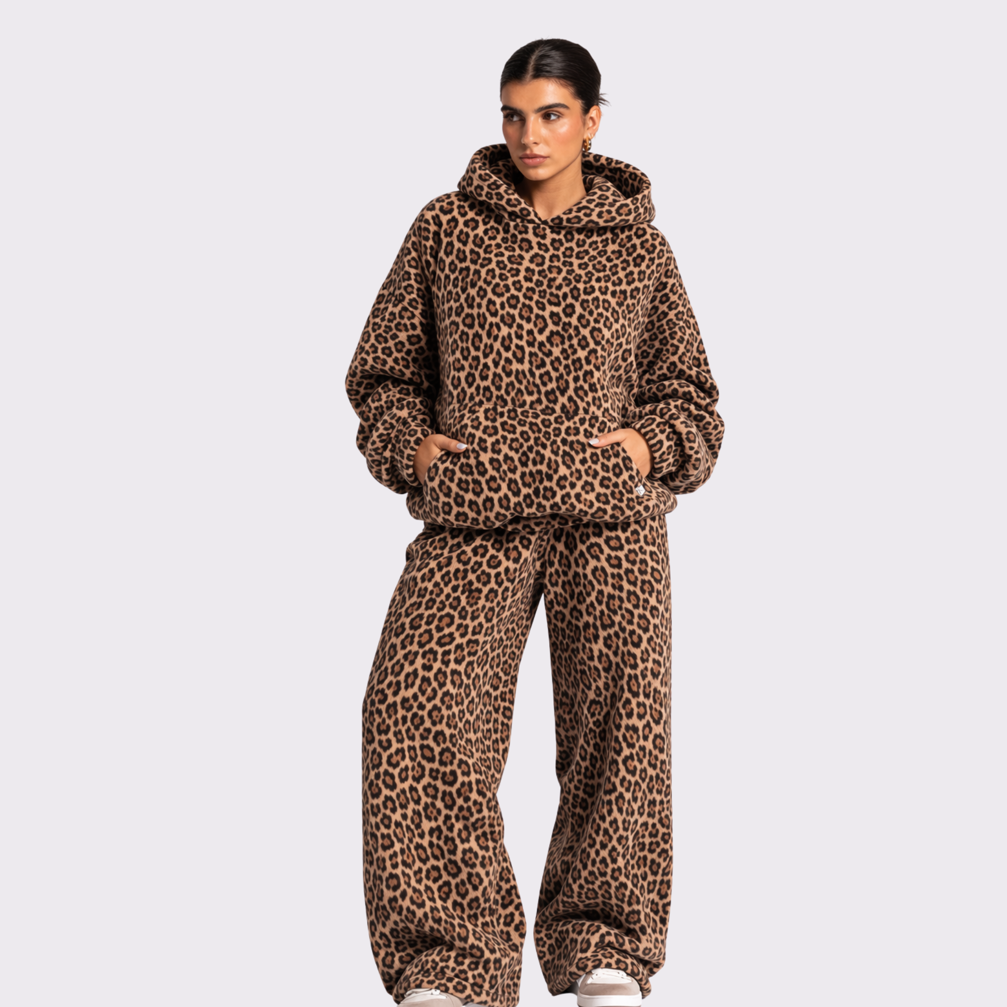 Leopard Oversized Joggers