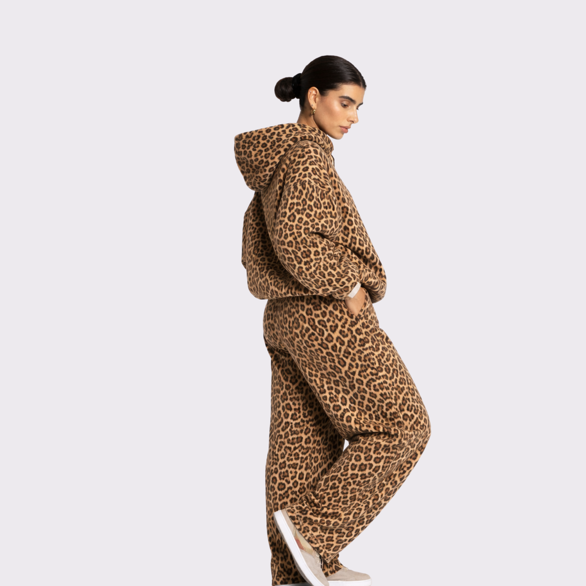 Leopard Oversized Joggers